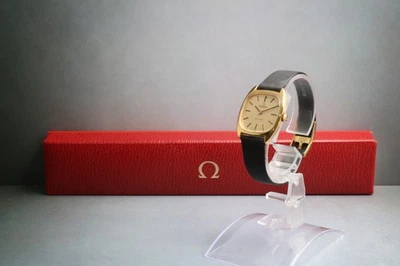 Vintage 1970's [N MINT / Box] Omega De Ville Cal. 625 Gold Dial MT Women's Whach - Image 1 of 4