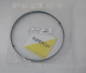 Hoja de sierra de cinta Supercut 80” L, 1/4” W, 0,025” de grosor, patrón de 10 dientes rastrillo - Imagen 1 de 3