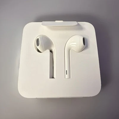 Apple Lightning Earpods + 3.5mm Adapter OEM Earbuds iPhone 7 8 8+ X 11 12 13 14 - Image 1 of 2