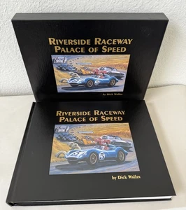 Riverside Raceway Palace of Speed by Dick Wallen Limited 160/350 SIGNIERT - Bild 1 von 11