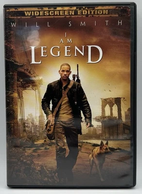 I Am Legend DVD Widescreen Edition Will Smith Alice Braga Dash Mihok 2008 - Image 1 of 3
