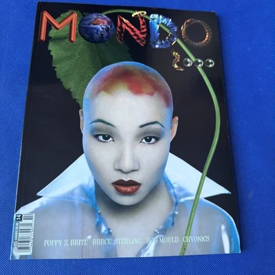 #A69 MONDO 2000 Magazine Issue 14 Poppy Z Brite, Bruce Sterling, Cryonics - Image 1 of 4