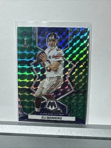 Eli Manning 2022 Panini Mosaic #300 New York Giants Mosaic Green Prizm - Bild 1 von 10
