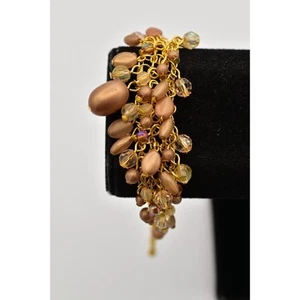 Premier Designs Vintage Perlen Armband Dangle Shaker signiert NOS 1990er BinA1 - Bild 1 von 12
