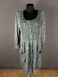 Vestido para mujer GUDRUN SJODEN con botones manga larga bolsillos talla XL - Imagen 1 de 17