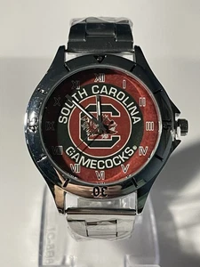 South Carolina Gamecocks NCAA Edelstahl Uhr NEU - Bild 1 von 8