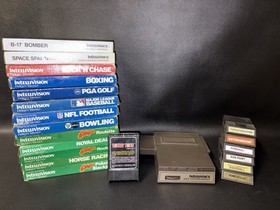 Lot of Intellivision Games and Intelligence Voice Synthesis Module - 20 Games!!