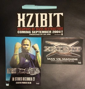 XZIBIT PROMO STICKER set of 3 - Picture 1 of 1