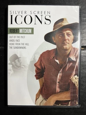 Silver Screen Icons: Robert Mitchum 4-Film Collection (DVD, 2018, 3-Disc Set) - image 1 of 4