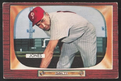 1955 年 Bowman Willie Jones #172 - 费城费城人队 - 状况极佳 + — 第 1/2 张图片