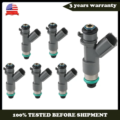 6x Inyector de combustible 16450-R70-A01 para Acura MDX 3,7 L 2008 2009 2010 2011 2012 2013 Foto 1 de 4