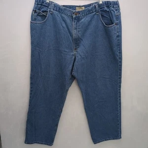 Vintage LL Bean Comfort Waist Light Wash Jeans Men’s Size 44X30 Denim ID 250265 - Picture 1 of 5