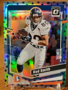 Rod Smith 2023 Panini Donruss Optic Football Star Emoji Prizm #231 Broncos - Bild 1 von 3