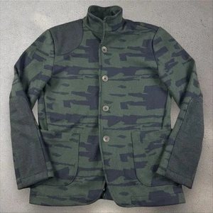 Descendant of Thieves Camouflage Wollmischung Jacke Herren Medium Grün Schwarz - Bild 1 von 7