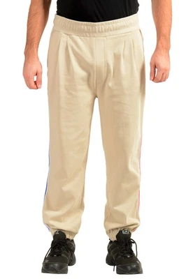 Pantalones deportivos Hugo Boss X NBA para hombre "Scape" beige con estampado de logotipo EE. UU. XL IT 54 Foto 1 de 4