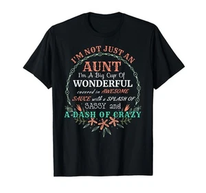 Gifts for Aunties And Your Favorite Aunt Crazy Aunt T-Shirt - Picture 1 of 2