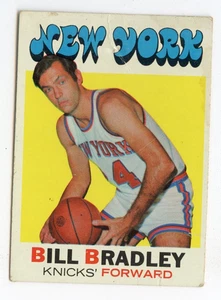 1971 Topps #2 Bill Bradley poor condition - Picture 1 of 2