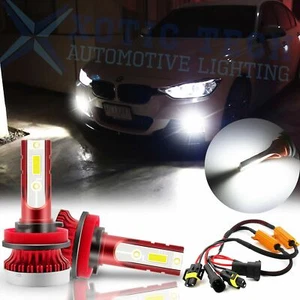 Bombillas antiniebla LED súper blancas de 100W con decodificador para BMW F10 F11 F25 F30 F31 E48 - Imagen 1 de 12