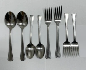 Oneidacraft-Spoon & Fork Set- Flatware - Set of 8- Mt09 - Picture 1 of 5