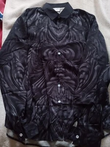 Men's Gun Metal Grey Dress Shirt Size XXL NWOT - Picture 1 of 1