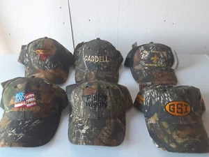 Mossy Oak Camo / Cap America Adjustable Hat Variations - Picture 1 of 9