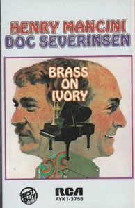 HENRY MANCINI & DOC SEVERINSEN CASSETTE TAPE: "BRASS ON IVORY" 1972 - Imagen 1 de 5