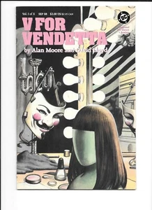 V de Vendetta #1 2 3 4 5 6 8 10 Run Alan Moore & Natalie Portman 1988 en estado bastante bueno/casi nuevo 9,0 - Imagen 1 de 9