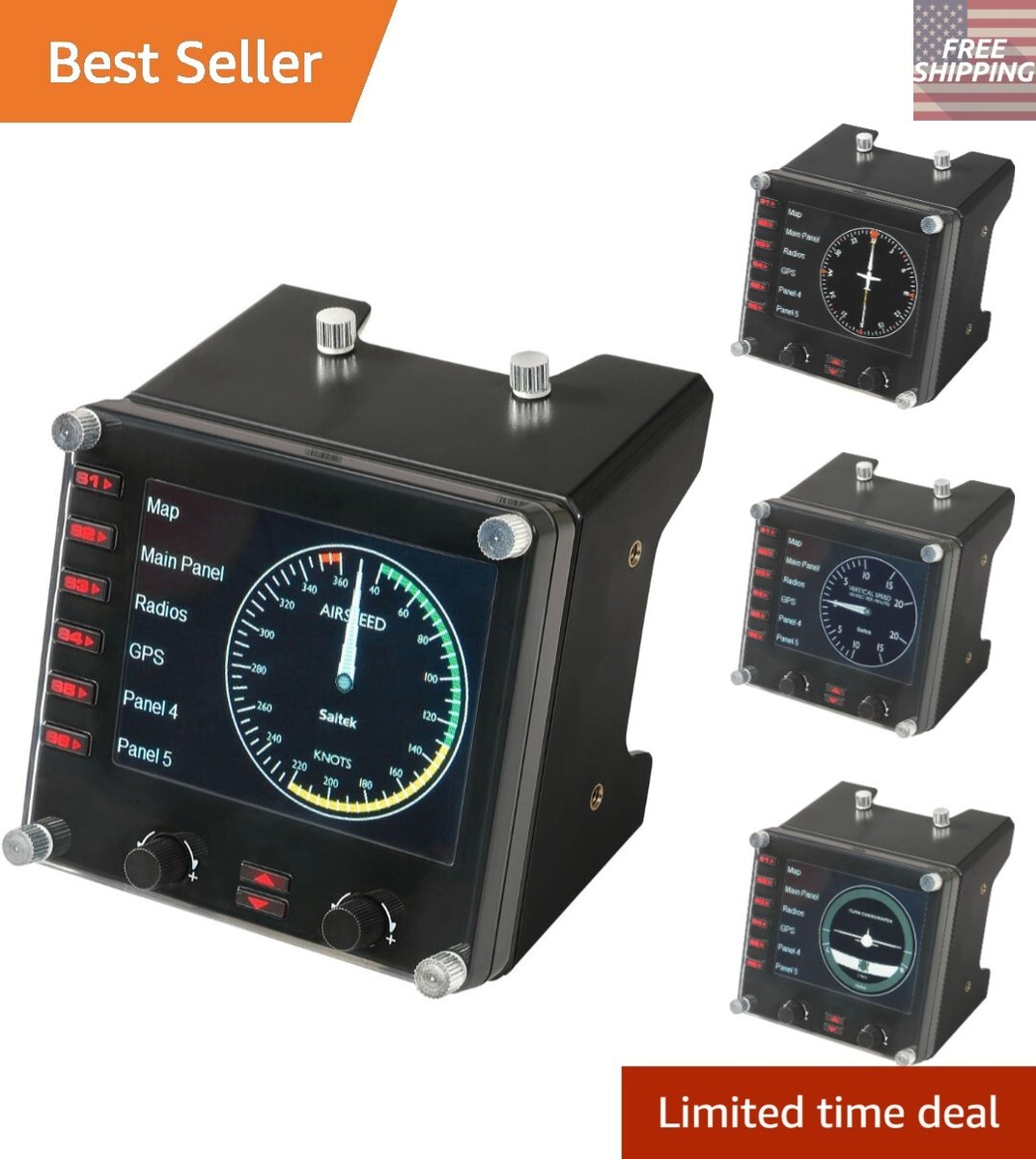 Video Game Flight Instrument Panels for sale | eBay Video Game Flight Instrument Panels for sale | eBay