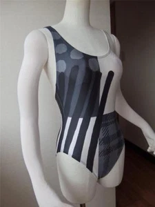 Vintage 90's SEXY! CUTE! RETRO! ISSEY MIYAKE SWIM one piece swim suit wear 9M - Bild 1 von 1