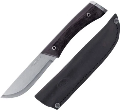 Cuchillo fijo Condor Survival Puukko 3,88" 1095HC hoja de acero negro mango Micarta Foto 1 de 4