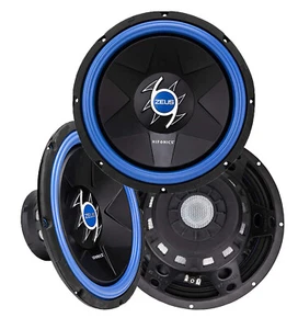 2x Hifonics ZG12D4 ZEUS Gamma 12 Inch 1600 Watts Max Power Car subwoofer - Picture 1 of 5