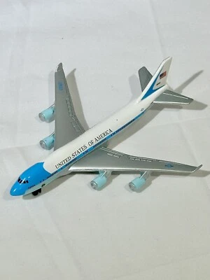 Avión de juguete fundido a presión de metal Air Force One - Estados Unidos de América REALTOY Foto 1 de 4