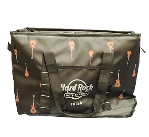Hard Rock Hotel Casino Tulsa Insulated Cooler Tote Bag Guitar Theme NEW - Picture 1 of 2
