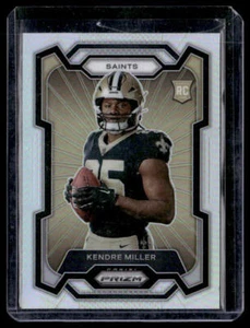 Kendre Miller 2023 Panini Prizm RC Variations Prizm Silver #334 Saints - Picture 1 of 2