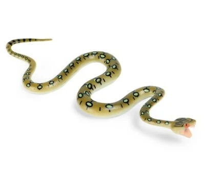 Burmese Python Snake Animal Toy 5 Inch PVC Action Figure Kids Toys Party Gifts - Image 1 of 2