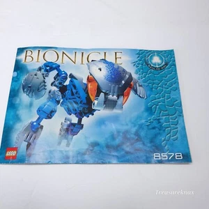 Lego Bionicle Gahlok-Kal 8578 solo libro de instrucciones manual - Imagen 1 de 2