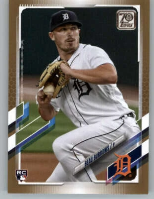 2021 Topps Gold #123 Beau Burrows 2021 (ref 146850) - Image 1 of 2