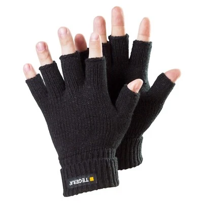 Arbeitshandschuhe ohne Finger Winterhandschuhe Strickhandschuhe warm Tegera 790 - Bild 1 von 4