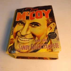 1939 Better Little Book Tim McCoy and the Sandy gulch stampede - Bild 1 von 9