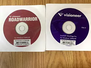 Visioneer RoadWarrior Setup-Scheiben pn# 41-0343-00 und pn# 41-0322-100 - Bild 1 von 3