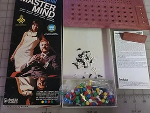 Vintage 1972 Invicta Original MASTER MIND 2-Player Board Game COMPLETE - Picture 1 of 1