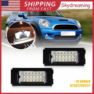 MINI Cooper License Plate Light Lens For R56 R57 R58 R59 OEM 51132756227 O - Picture 1 of 14