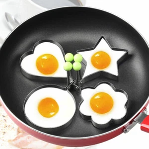 Moule a oeuf, crèpe en acier inox cuisson omelette oeuf au plat - Imagen 1 de 1