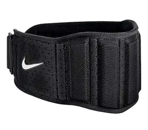 NEW Nike Structured Weight Lifting Training Belt 3.0 Size Medium Black White - Picture 1 of 1