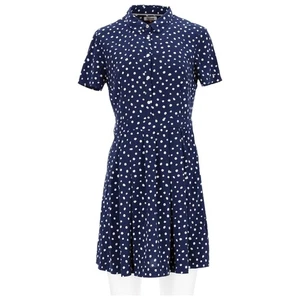Tommy Hilfiger Womens Casual Collared Shirt Dress Size Size M Short Sleeve - Picture 1 of 11
