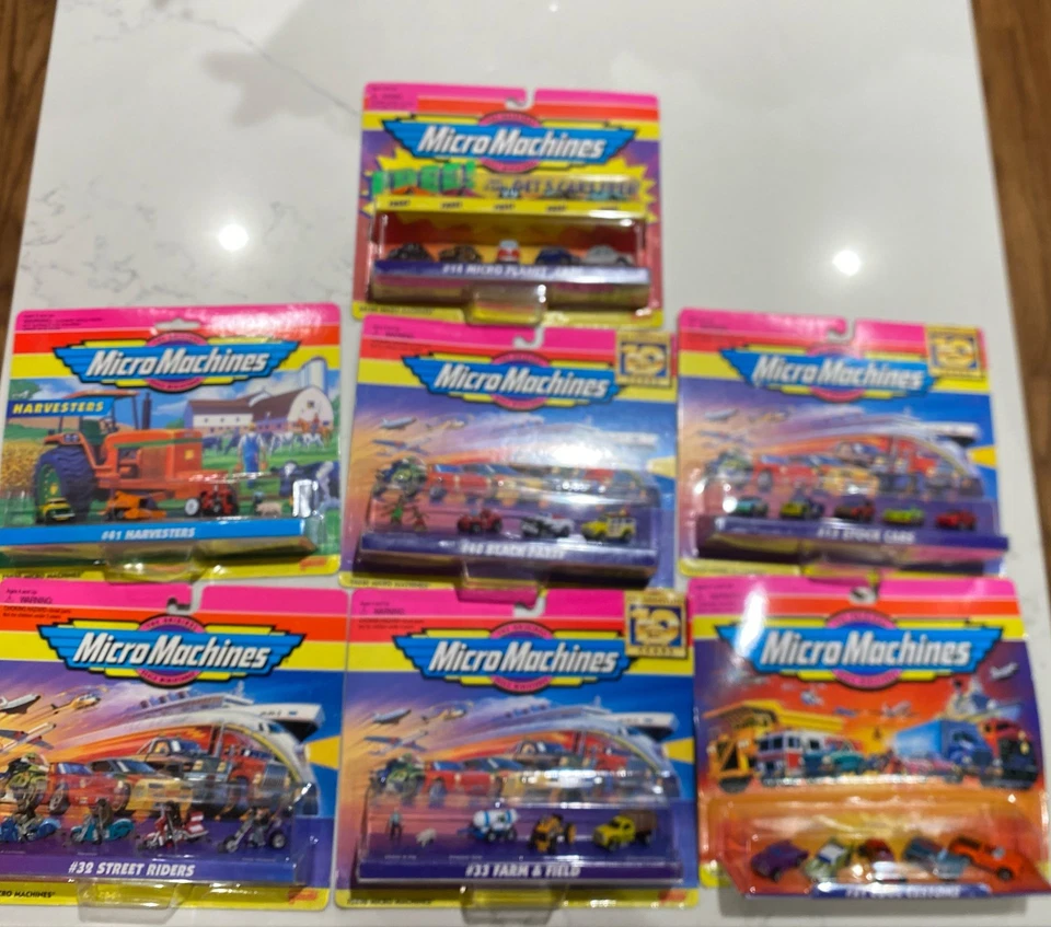 Juegos de coches Micro Machines 10 aniversario (7 artículos - precintados) Foto 1 de 4