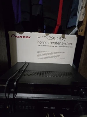HTP-2950DV Pioneer 2007 sistema de cine en casa receptor estéreo Foto 1 de 4
