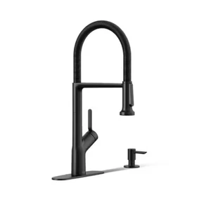 Kohler Setra Touchless Pull-Down Kitchen Faucet - Matte Black K-R29343-SD-BL - Picture 1 of 5
