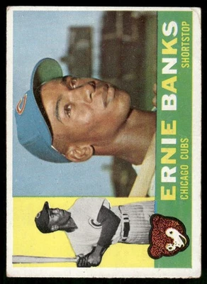 1960 Topps бейсбол Эрни Бэнкс #10 - Изображение 1 из 2