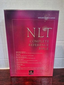 NLT Complete Reference Bible by Tyndale House Publishers Staff (2003, Leatherlik - Picture 1 of 6
